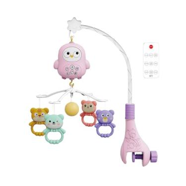 Imagem de Móbile Para Berço, Móbile Musical Para Berço De Bebé, Brinquedo Musical para Berçário de Meninas, Quarto e Sala