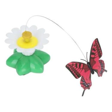 Imagem de Brinquedo interativo giratório elétrico automático para gatos cachorro