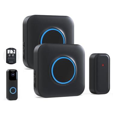 Imagem de BITIWEND Campainha sem fio para Blink - Compatível com campainha de vídeo Blink (1 extensor de campainha de vídeo 2 receptores)