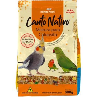 Imagem de Mistura para Calopsita Alimento Canto Nativo Calopsita 500Gr - MINAS N