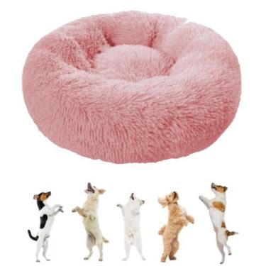 Imagem de CAMA PET DONUT NUVEM PELUCIA REDONDA CAMINHA NINHO CASINHA CASA Cachor