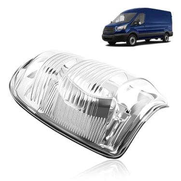 Imagem de Tampa da lente da lâmpada de seta do lado do motorista adequada para Ford Transit T150 T250 T350 2015 2016 2017 2018 2019 2020 2021 2022 ano, capa de lente de luz indicadora de espelho lateral