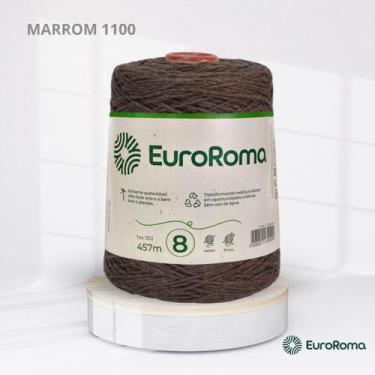 Imagem de Barbante Nº 8 da EuroRoma com 600g, 1100 | MARROM