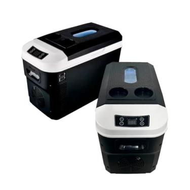 Imagem de Mini Geladeira Portátil Para Carro Trailler 12/24v 15 Litros
