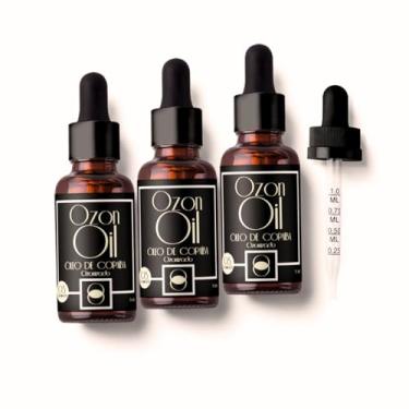 Imagem de Óleo de Copaíba Ozonizado Natural e Concentrado 3x 30ml 100% Puro
