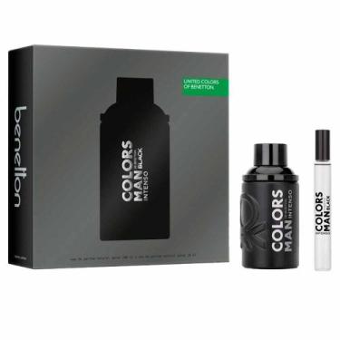 Imagem de Coffret Benetton Man Black United Colors Kit - Perfume Masculino EDP +