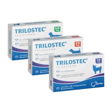 Imagem de Inibidor Enzimático Syntec Trilostec para Cães 30 cápsulas - 10 mg