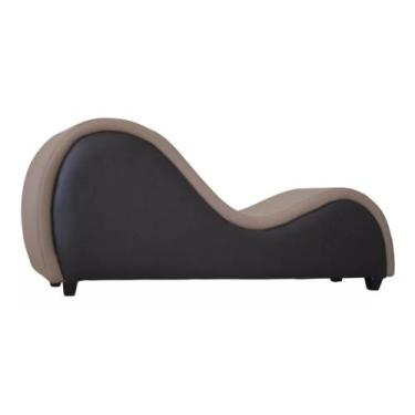 Imagem de Poltrona Exótica Netflix Tantra Chair - Bege/Marrom - Parrilha