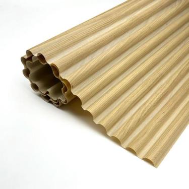 Imagem de Painel Ripado Versátil Redondo 2,70m x 1,10m larg. - Talatto Painéis, 