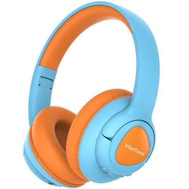 Imagem de Fones de ouvido Bluetooth VibeTune Kids 60H Playtime Blue