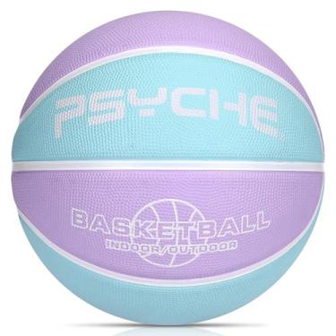 Imagem de Mini borracha Basketball Wisdom Leaves para crianças tamanho 3 (56 cm)
