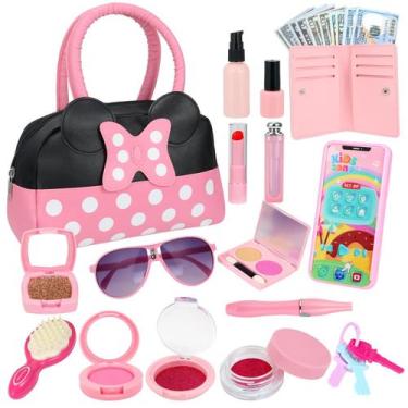 Imagem de Bolsa Pretend Play Mytothfy para meninas com maquiagem fingida 3+