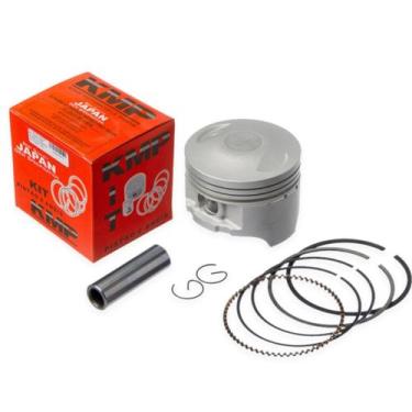 Imagem de Pistão KMP CG 125 2004 a 2008 Honda - Anéis RIK - (+0,50) - KMP + RIK