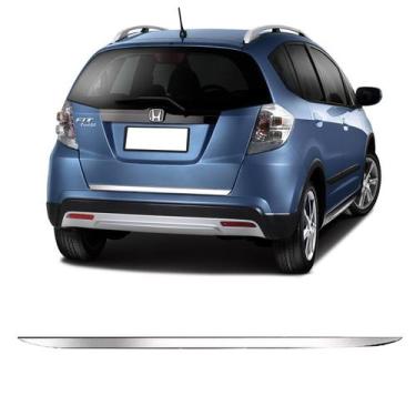 Imagem de Friso Cromado Resinado Traseiro Porta Malas New Fit 2009/14 - SPORTINO