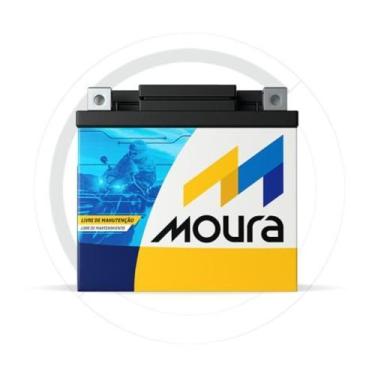 Imagem de Bateria para Moto MOURA 12V 5 Amperes (Honda Biz, Biz pop, Cg, Fan, Br