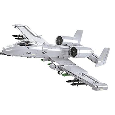 Imagem de AVIAO MILITAR AMERICANO A10 THUNDERBOLT WARTHOG II BLOCOS PARA MONTAR COM 568 PCS
