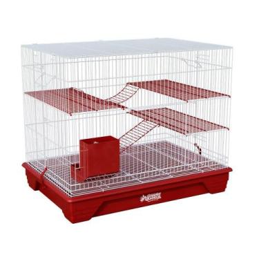 Imagem de Gaiola Grande Para Twister Com 2 Andares E Comedouro - Gaiolas Quatigu