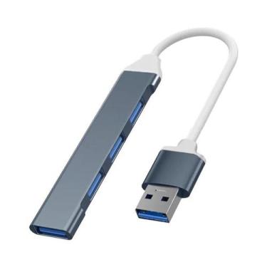 Imagem de Hub USB C 7 Em 1 Adaptador Multi USB Splitter OTG USB 3.0 Para Macbook