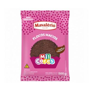 Imagem de Flocos Macio De Chocolate 500g - Mavalerio