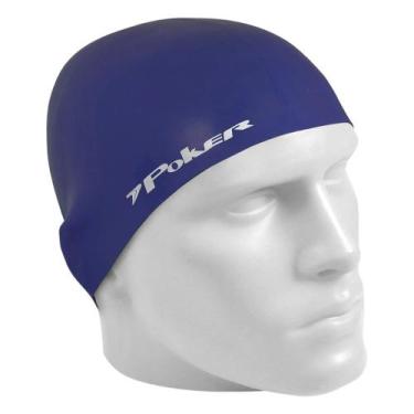 Imagem de Touca de Natação Poker Power, Marinho, Único