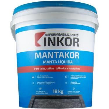 Imagem de Impermeabilizante Mantakor Manta Liquida Super Branca - INKOR