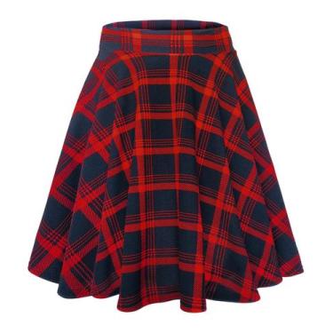 Imagem de Saia midi Urban CoCo versátil, elástica, larga, cintura alta