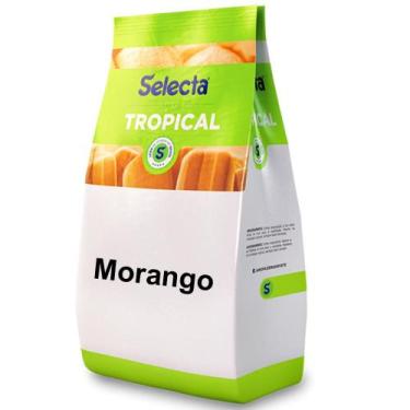 Imagem de Base Saborizante de Sorvete Selecta Tropical Morango 1kg