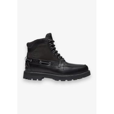 Imagem de Timberland Bota masculina Britton Road Fashion, Grão integral preto, 38