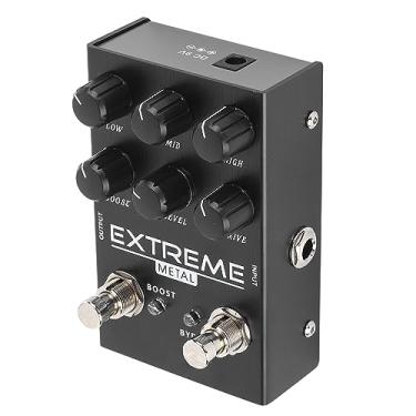 Imagem de Zhjvihx Pedal de Distorção de Guitarra, Múltiplos Modos de Pedal de de Sintetizador de Guitarra para o Desempenho Diário