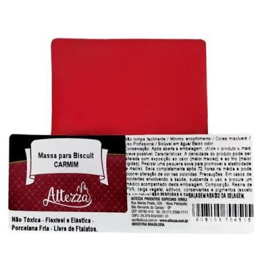 Imagem de Massa de Biscuit 1 kg Altezza COLORIDA, BRANCA e NATURAL 1kg ESCOLHA A