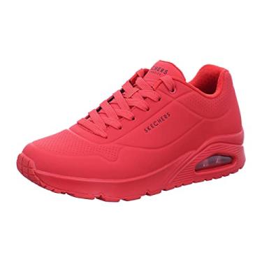 Imagem de Skechers Tênis masculino Uno Stacre, Vermelho, 42