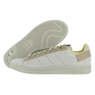 Imagem de adidas Tênis masculino Stan Smith (End Plastic Waste), Alumínio/Alumínio/Bege-Bege Mágico, 38