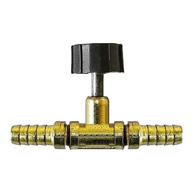 Imagem de 2X Registro 3/8 Conexão Emenda Mangueira 3/8 Gás - 1 Peça