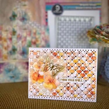 Imagem de 2024 Novo 1 conjunto de moldura quadrada ondulada corte de metal cortado para fazer cartões artesanais, álbuns, álbuns, festivais de papel, decoração faça você mesmo, artesanato - alinacraft (matrizes