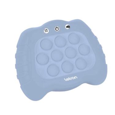 Imagem de Jogo Pop It Azul Letron - Brinquedo educativo com ativação sensorial L