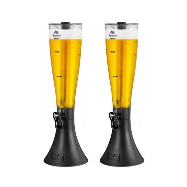 Imagem de Kit 2 Torres Chopp Tulipa 3,5L Gelada Marcbeer Marchesoni