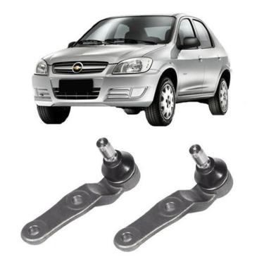 Imagem de Kit 2 Pivô Bnadeja Balança Leque Dianteira Prisma 2008 2009