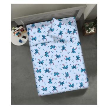 Imagem de Jogo de Cama Stitch Song Casal 3 Peças Toque Macio - Portallar