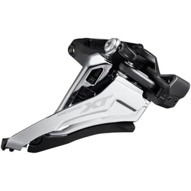 Imagem de SHIMANO XT FD-M8100 descarrilador frontal – 2 x 12, suporte de alta direção, balanço lateral frontal, preto, Preto, M-Mount