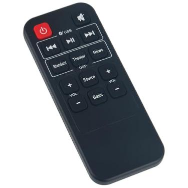 Imagem de RMT-HSB318 RMTHSB318 Controle remoto de substituição adequado para alto-falantes Insignia Soundbar Sound Bar Home Theater NS-HSB318 NSHSB318 Home Cinema