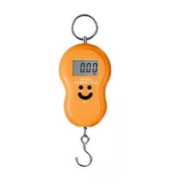 Imagem de Balança Digital Portátil 50kg com Tara e Deslig. Automático