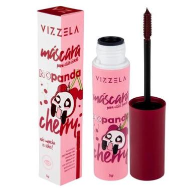 Imagem de Máscara para Cílios Vizzela Bordô No Panda Cherry 5g