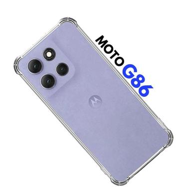 Imagem de Capa Capinha Transparente Compatível Para Motorola Moto G86