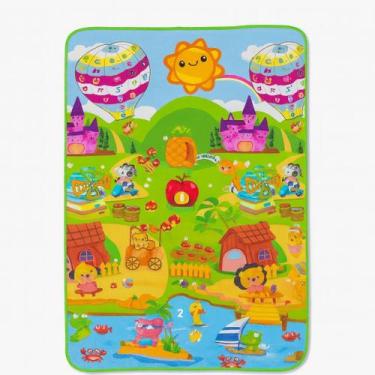 Imagem de Tapete Infantil Térmico Educativo Antiderrapante, Lavável e Confortáve