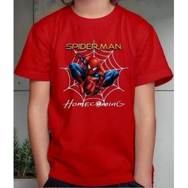 Imagem de Camiseta Camisa Infantil Juvenil Menino Menina Homem Aran ha Super Her