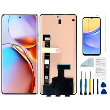 Imagem de Qinqiyue Substituição de tela LCD para Motorola Edge 2023 para Moto Edge 2023 preta sem moldura para Motorola Edge 2023 Display Touch Screen Assembly Repair Parts