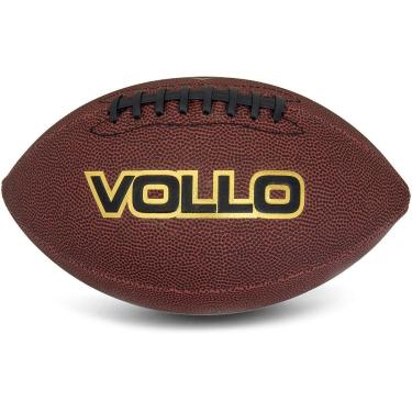 Imagem de Bola de Futebol Americano Vollo Tamanho Oficial 9 Marrom-Unissex