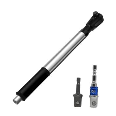 Imagem de Ｂｅｓｇａ Chave de impacto de extensão offset de 1/2'' para espaços apertados, catraca de extensão manual/elétrica/pneumática versátil para uso