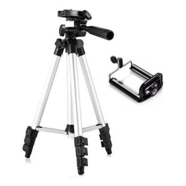 Imagem de Tripé Universal Telescópico Para Câmera E Celular 1,02 M - Tripod