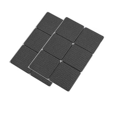 Imagem de Almofadas quadradas de EVA para móveis, 12 peças de protetores de perna de mesa antiderrapantes espessos, almofadas de proteção de piso multiuso para cadeiras, mesas e bancos, BLC43-02
